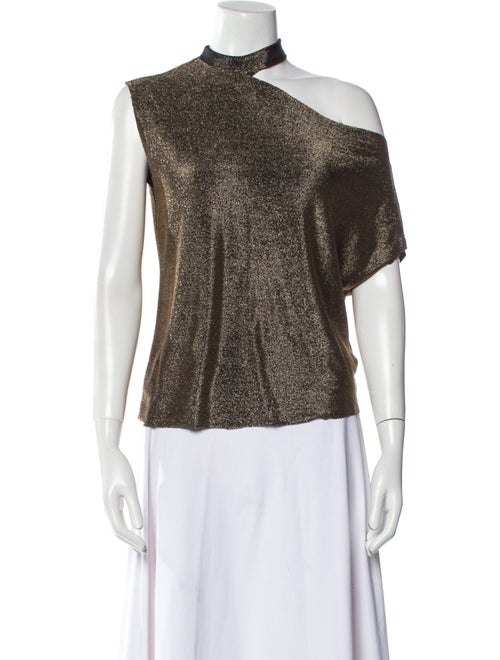 RtA One-Shoulder Short Sleeve Top