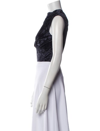 RtA Cowl Neck Sleeveless Crop Top