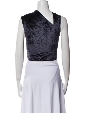 RtA Cowl Neck Sleeveless Crop Top