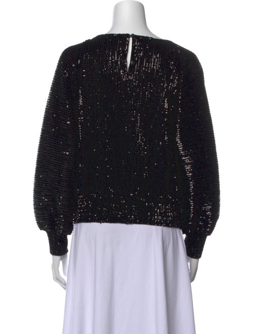 RtA Bateau Neckline Long Sleeve Sweatshirt