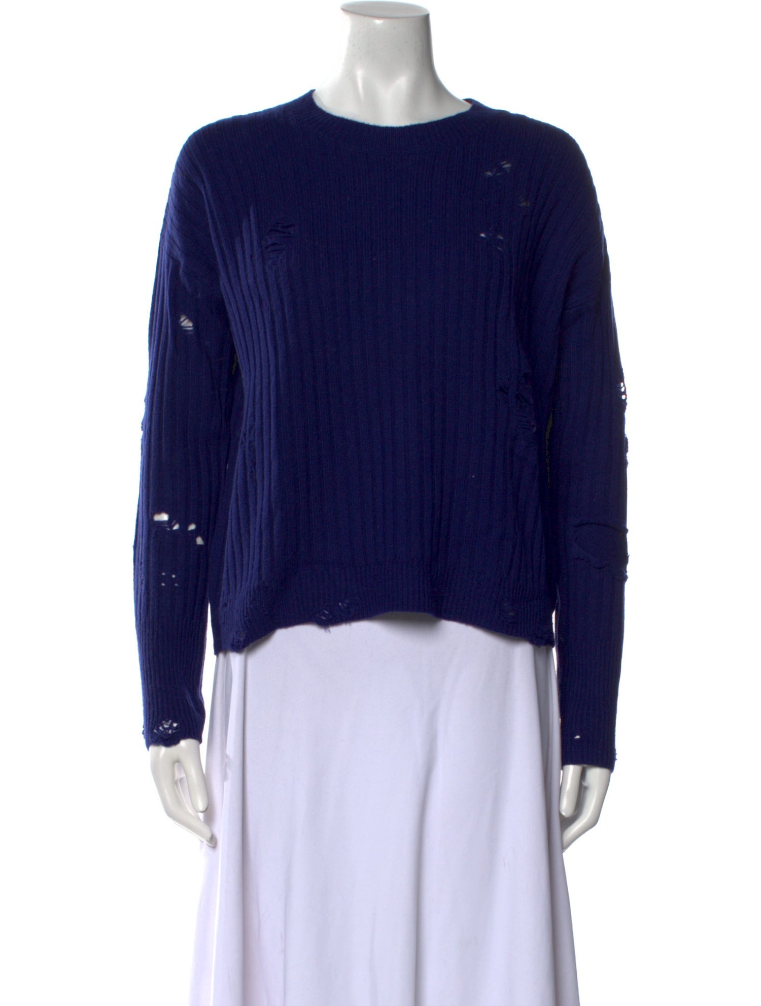 RtA Wool Crew Neck Sweater