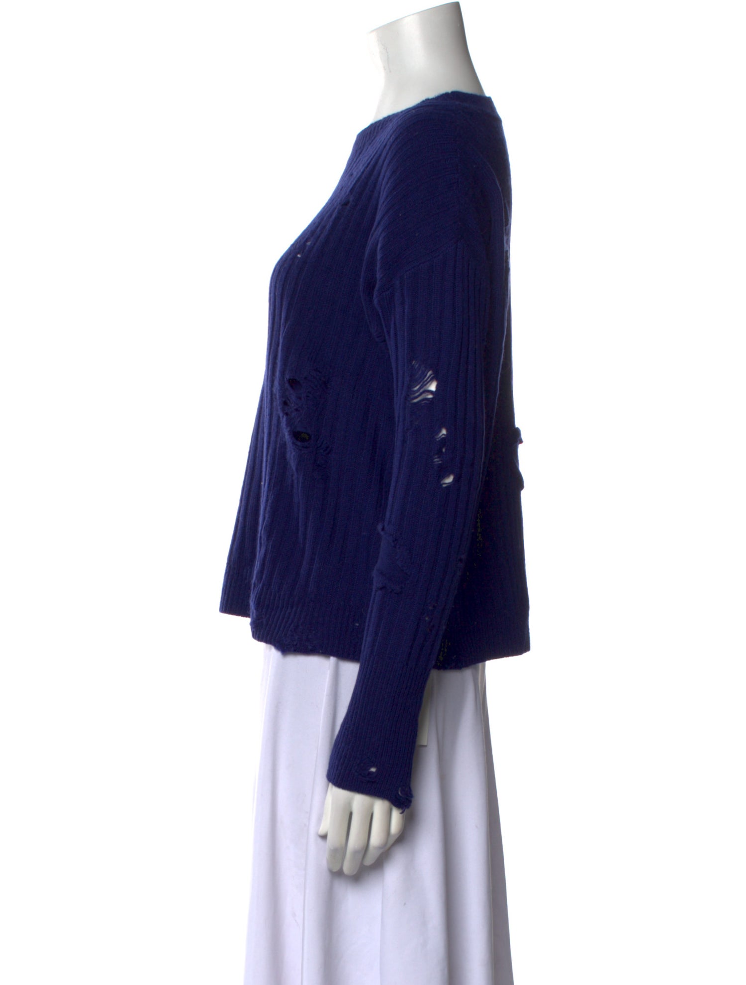 RtA Wool Crew Neck Sweater