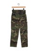 RtA Camouflage Print Straight Leg Pants