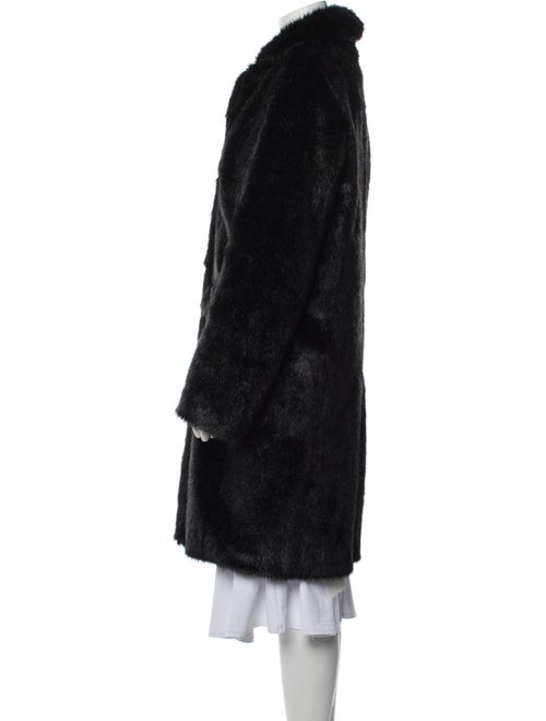RtA Lamb Leather Faux Fur Coat