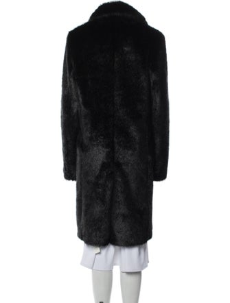 RtA Lamb Leather Faux Fur Coat