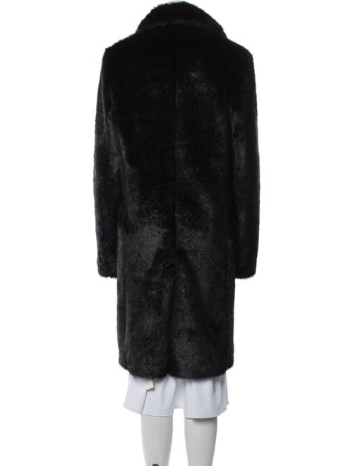 RtA Lamb Leather Faux Fur Coat
