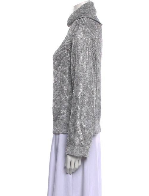 RtA Nylon Turtleneck Sweater