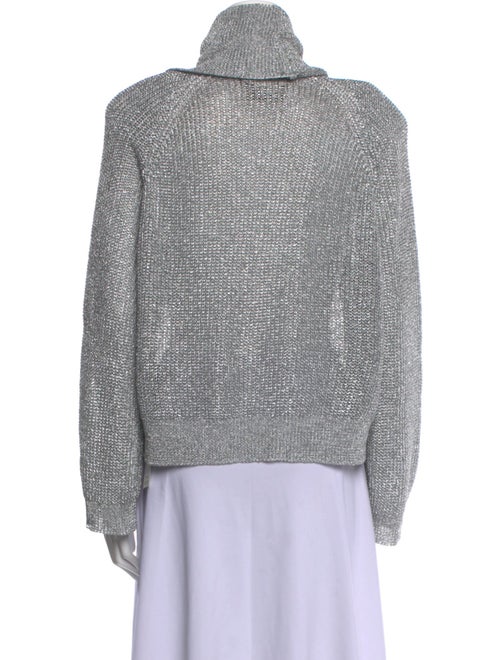 RtA Nylon Turtleneck Sweater