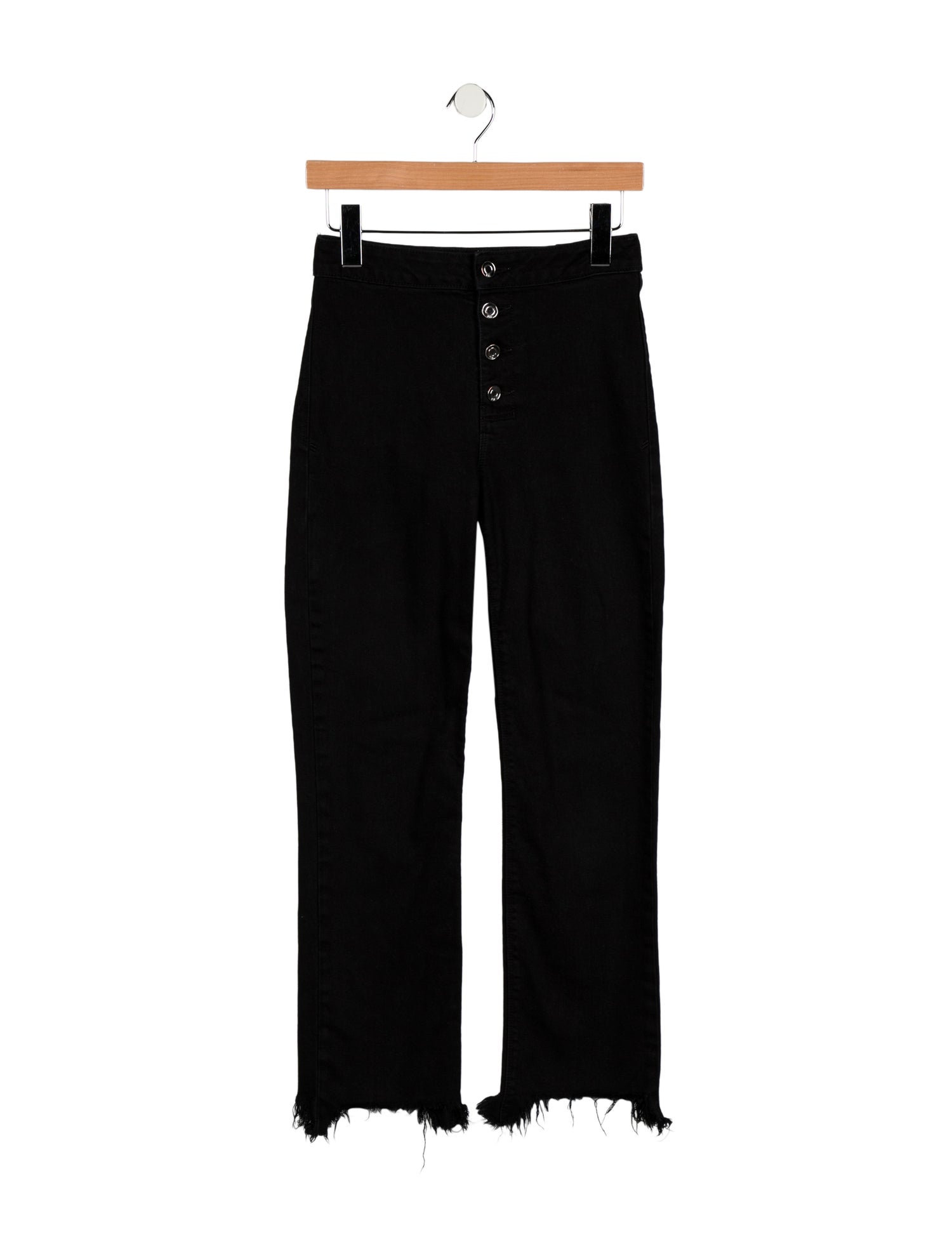 RtA Mid-Rise Straight Leg Jeans