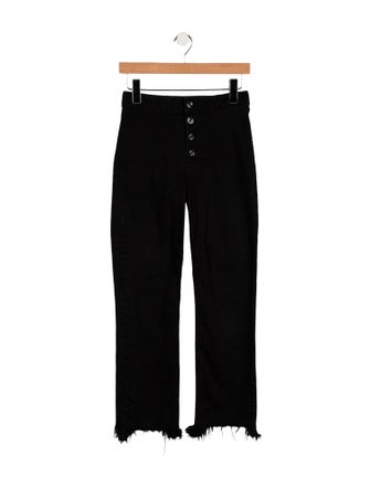 RtA Mid-Rise Straight Leg Jeans