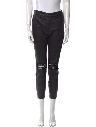 RtA Leather Skinny Leg Pants