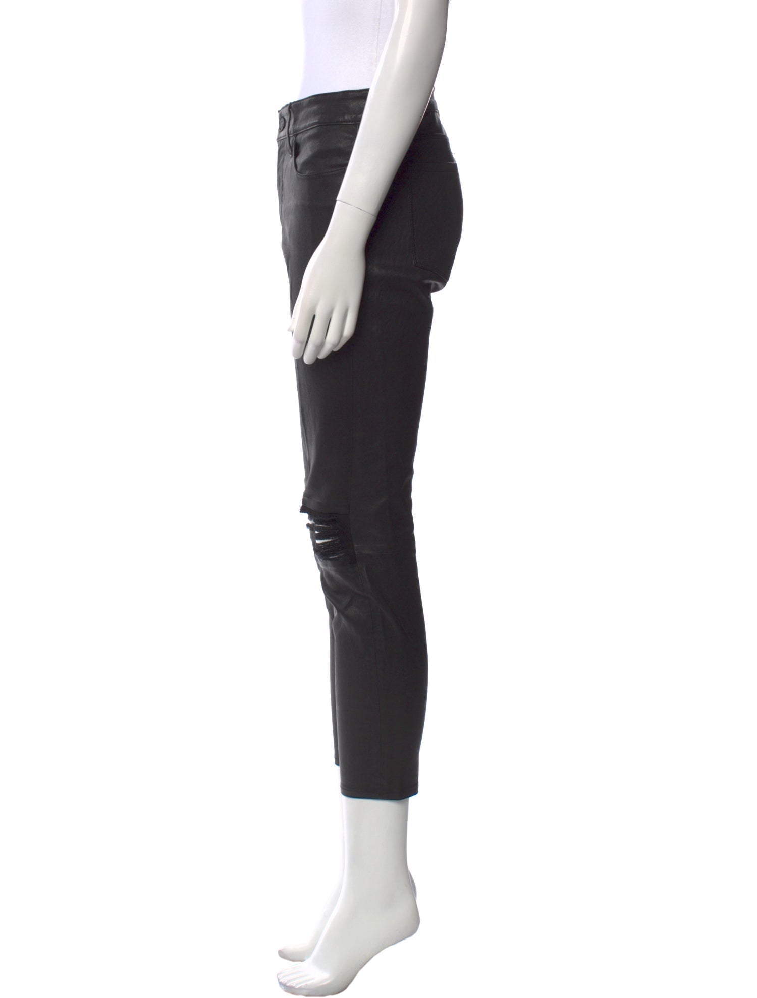 RtA Leather Skinny Leg Pants