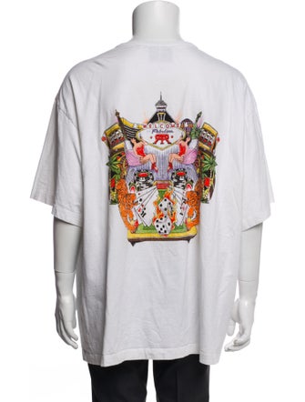 RtA Graphic Print Scoop Neck T-Shirt