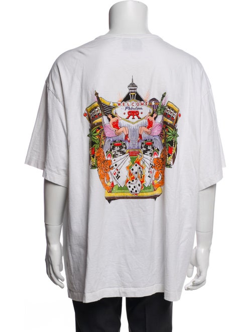 RtA Graphic Print Scoop Neck T-Shirt