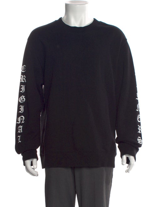 RtA Graphic Print Crew Neck Sweatshirt