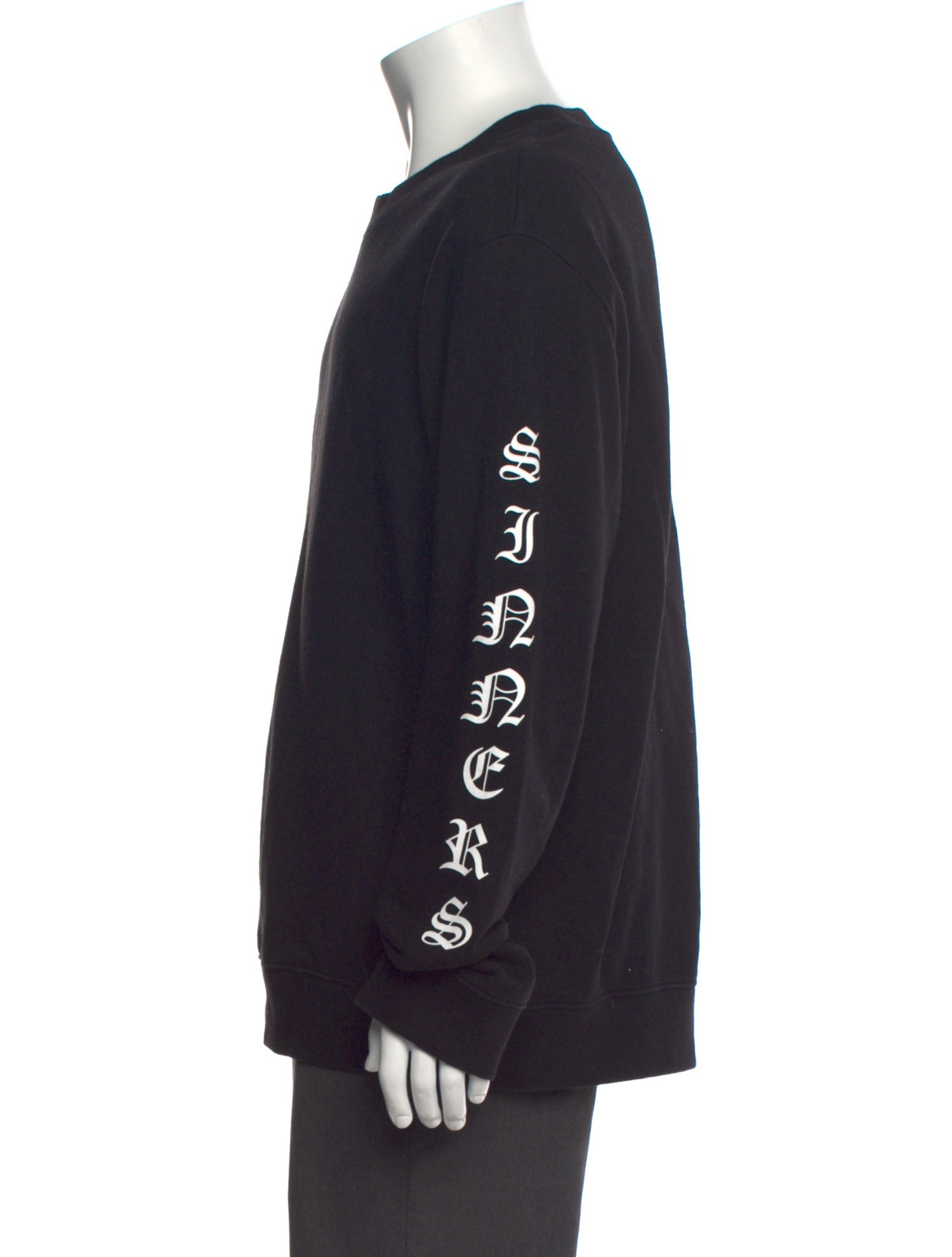 RtA Graphic Print Crew Neck Sweatshirt