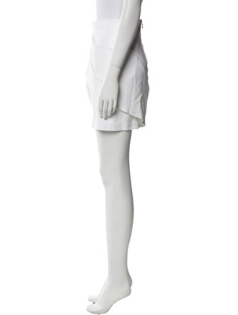 RtA Pleated Accents Mini Skirt