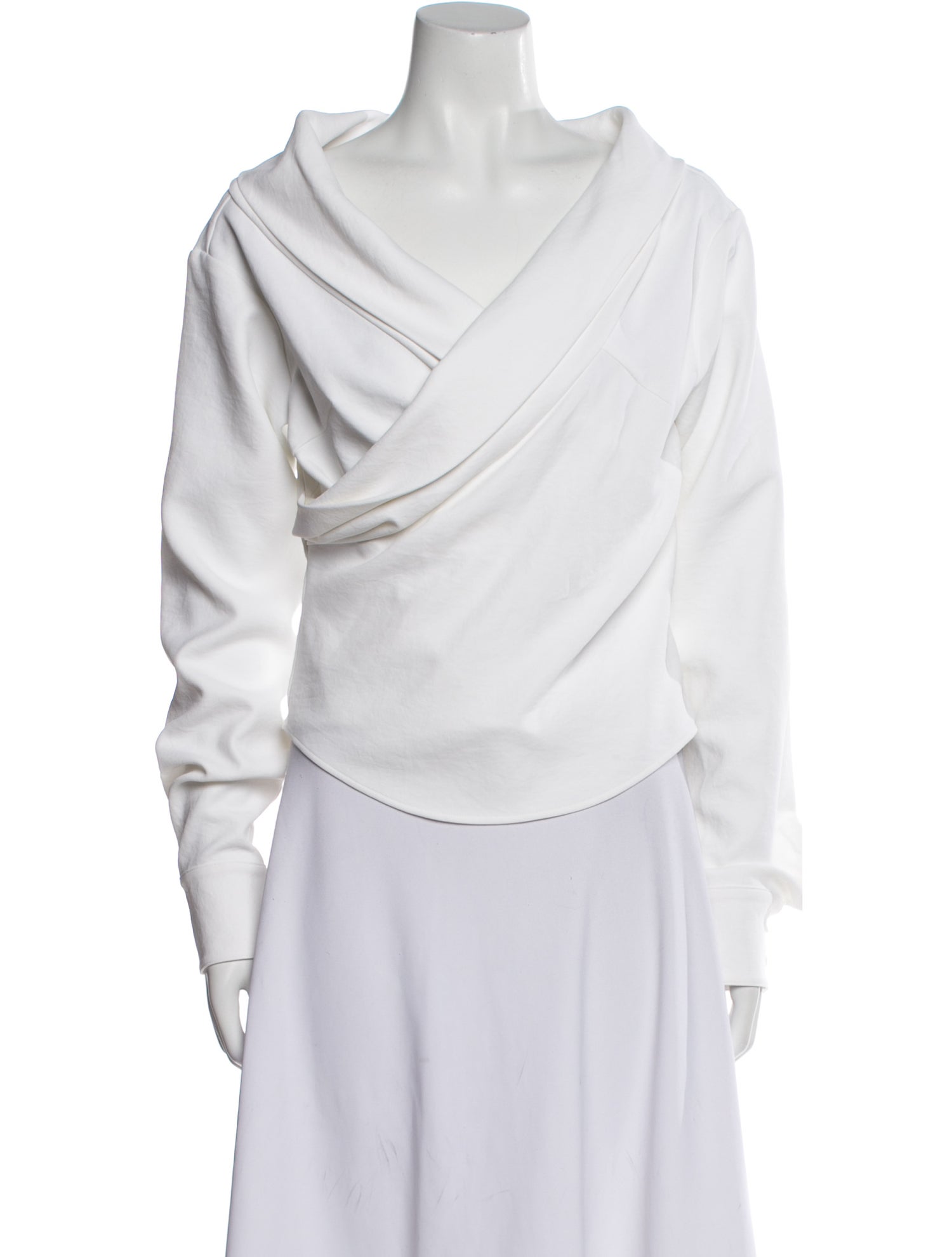 RtA Cowl Neck Long Sleeve Top