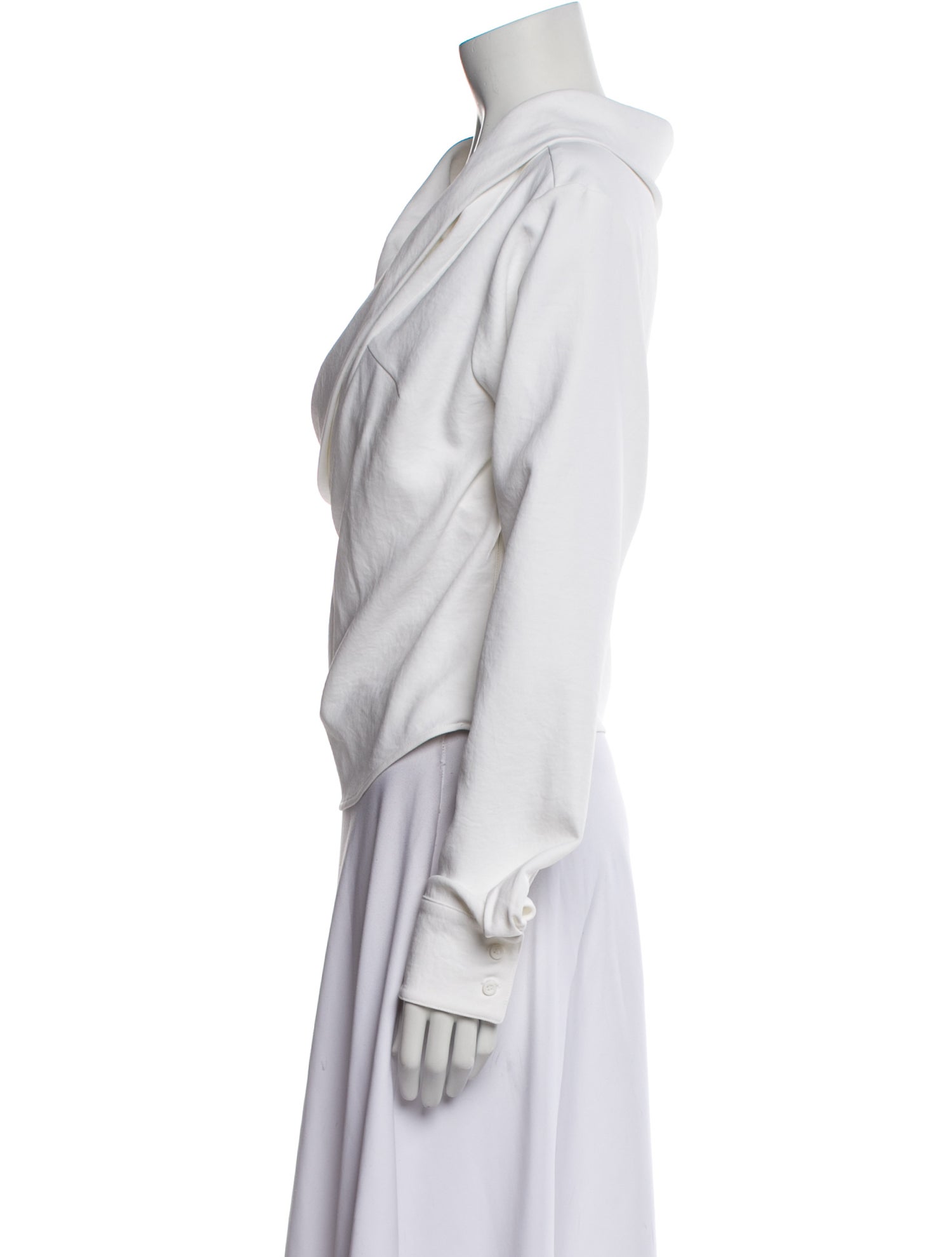 RtA Cowl Neck Long Sleeve Top