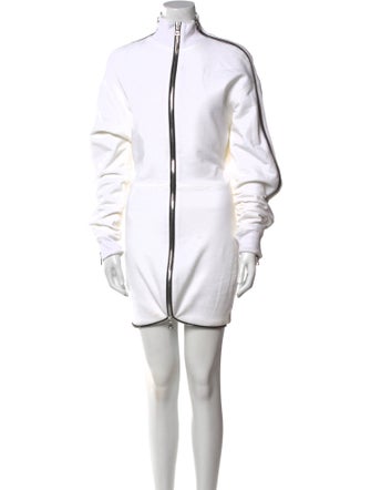 RtA Mock Neck Mini Dress