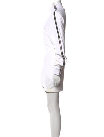 RtA Mock Neck Mini Dress