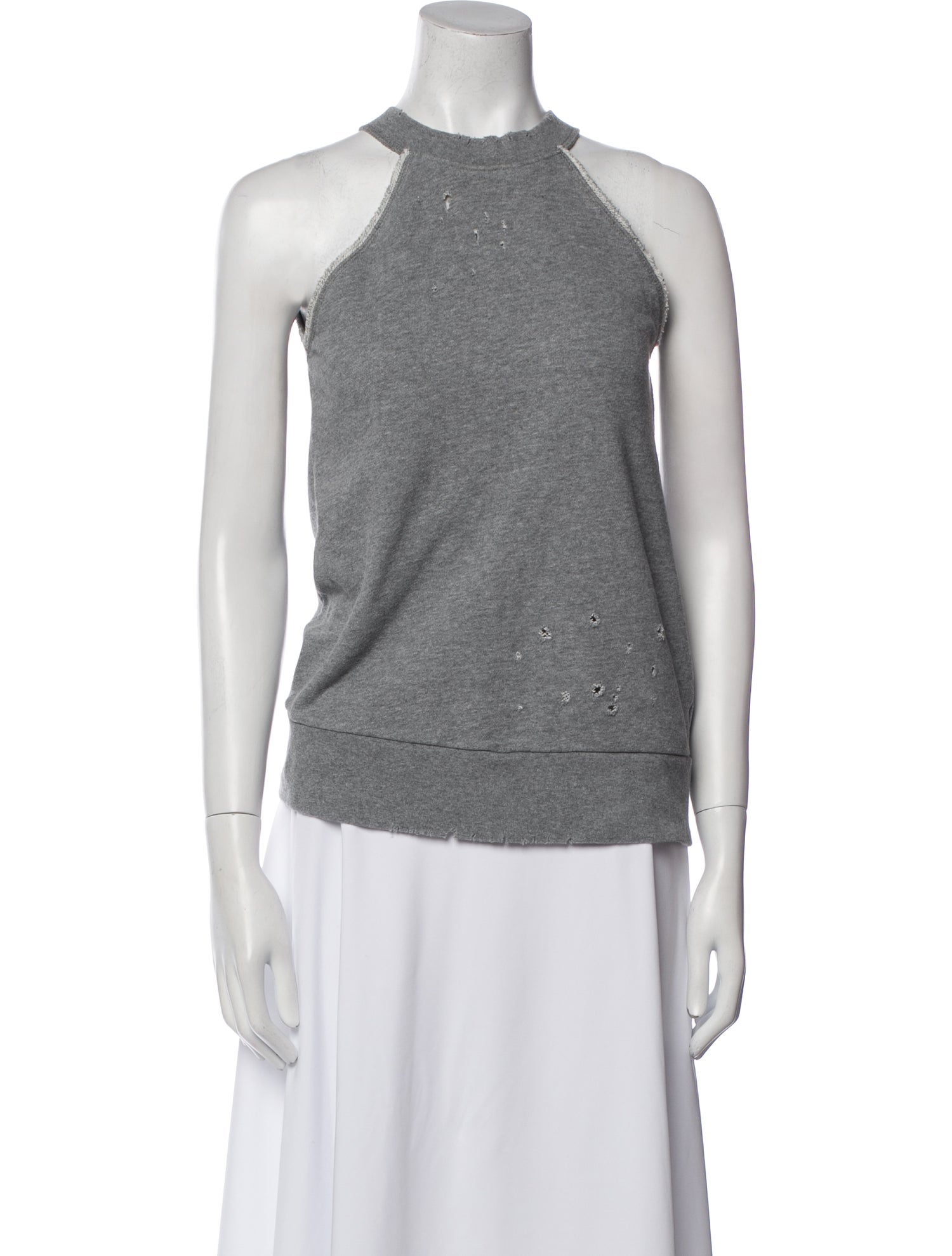 RtA Crew Neck Sleeveless Top