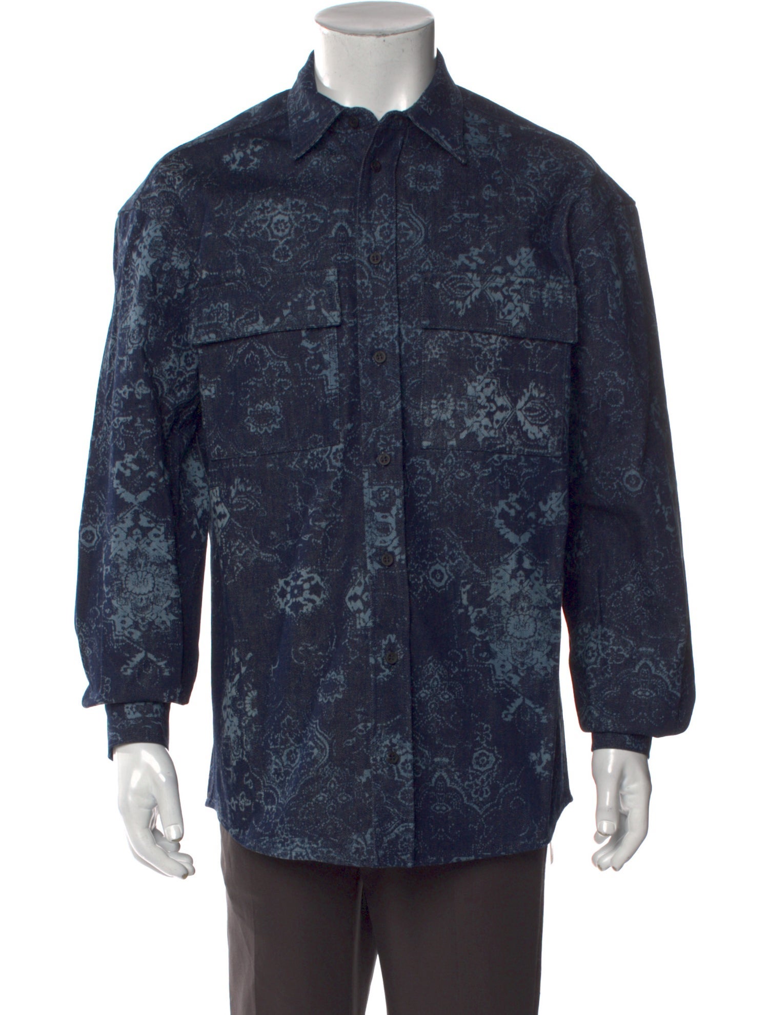 RtA Printed Long Sleeve Shirt w/ Tags