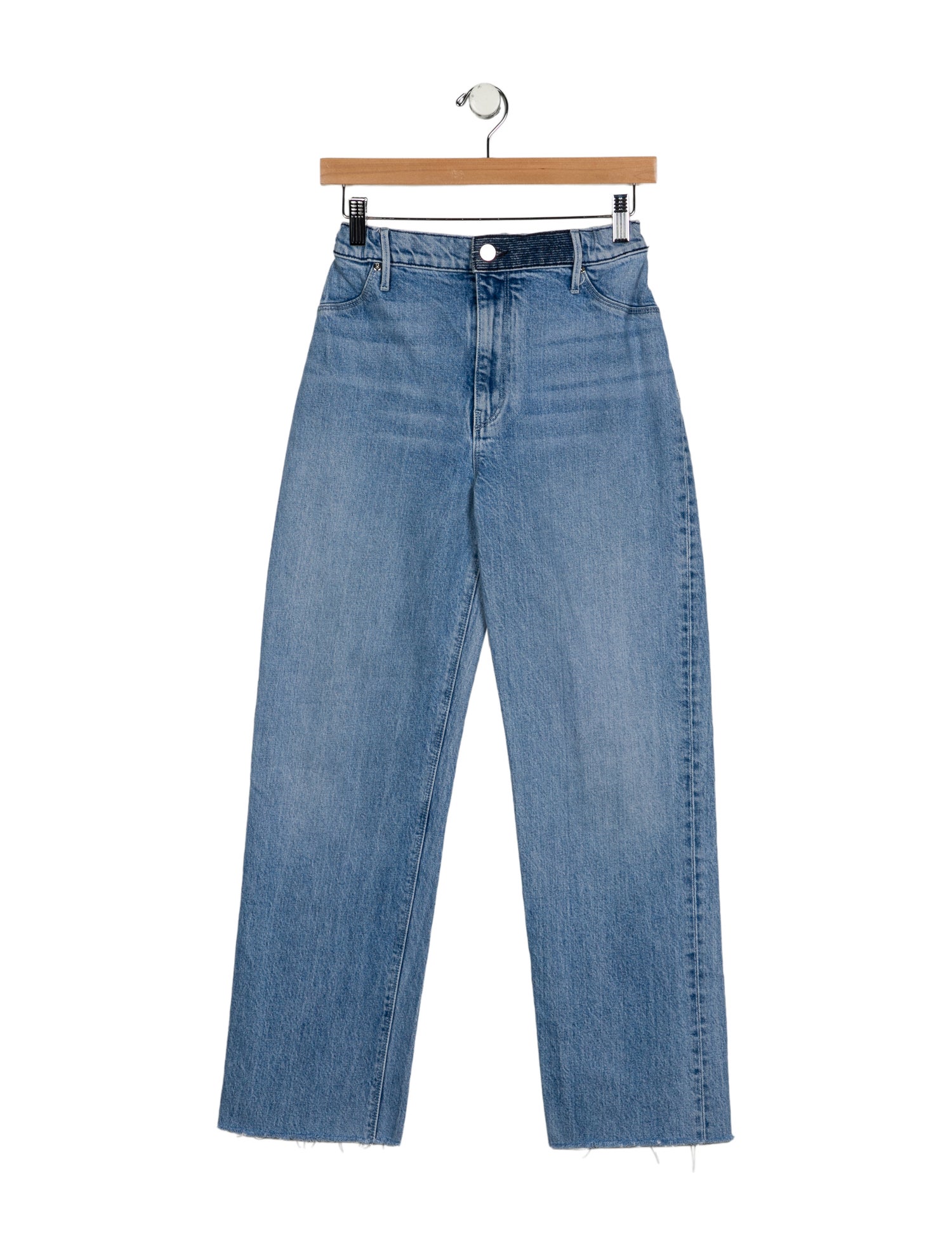 RtA Mid-Rise Straight Leg Jeans