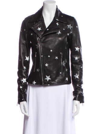 RtA Leather Biker Jacket