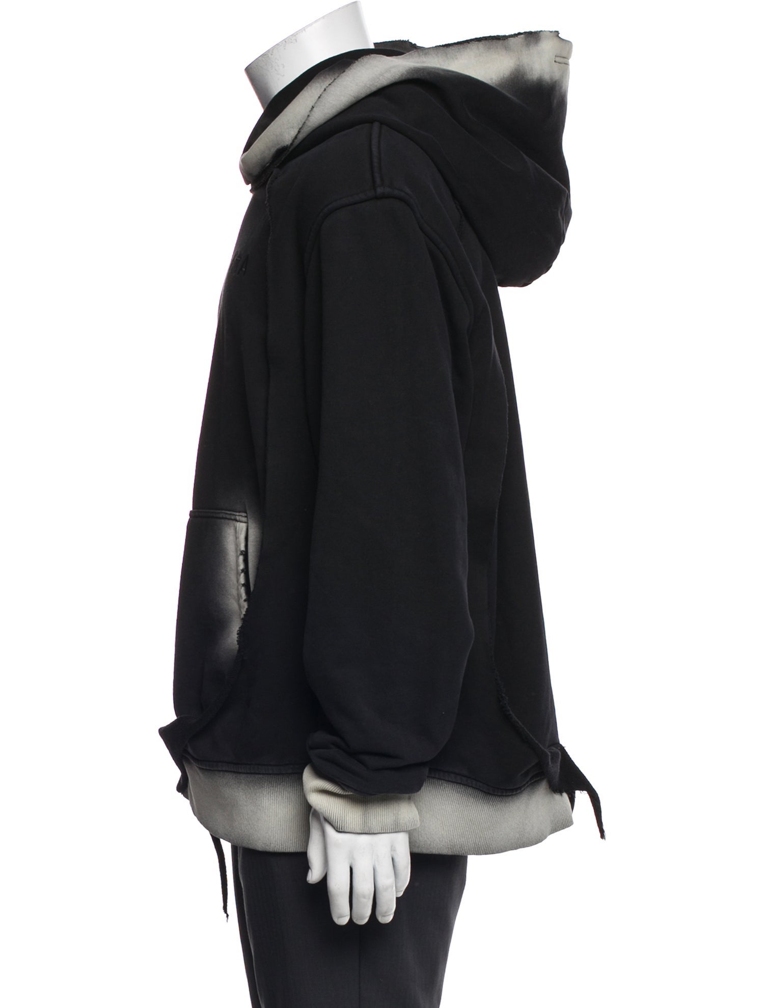 RtA Graphic Print Crew Neck Hoodie