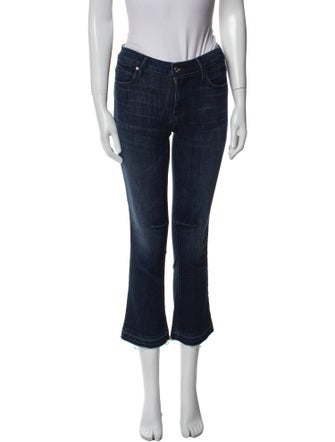 RtA Mid-Rise Straight Leg Jeans