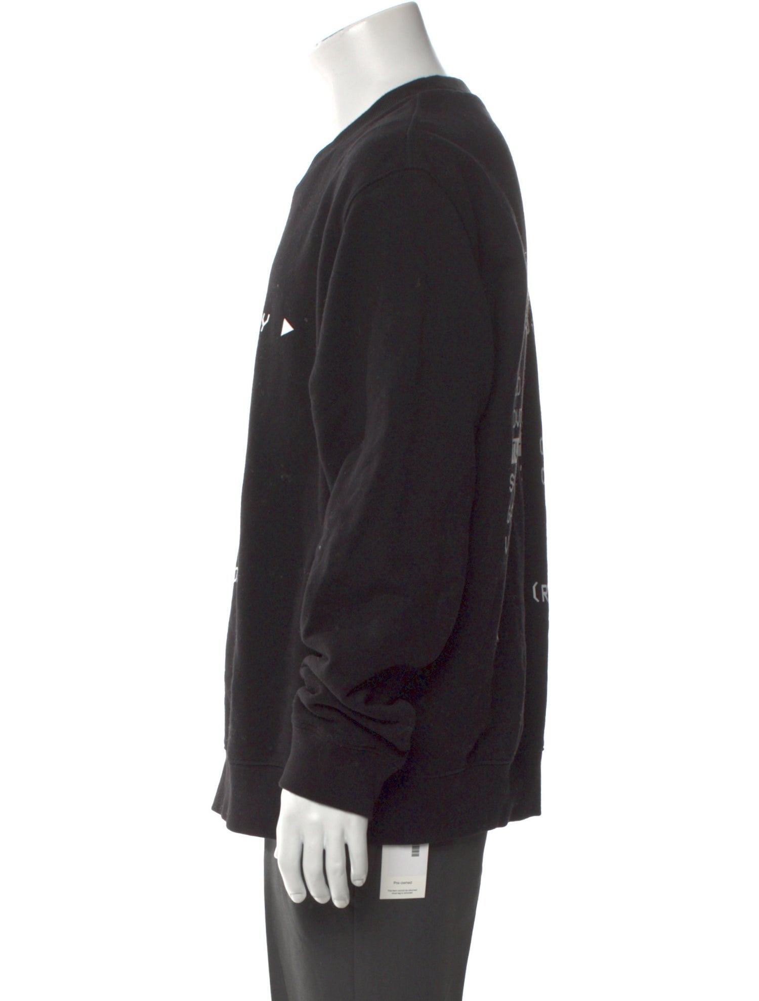 RtA Graphic Print Crew Neck Sweatshirt