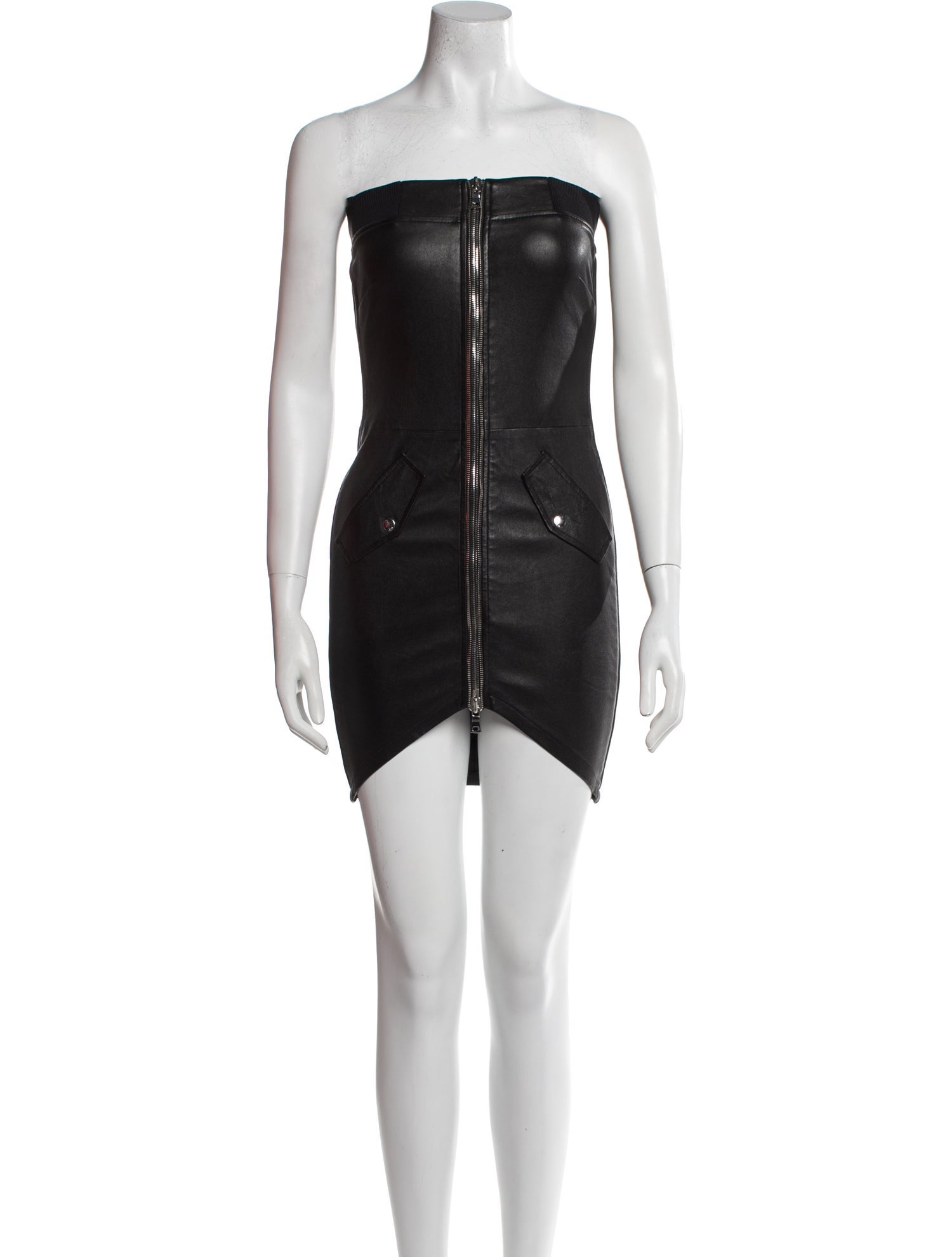RtA Leather Mini Dress