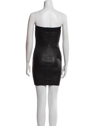 RtA Leather Mini Dress