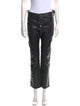 RtA Leather Straight Leg Pants
