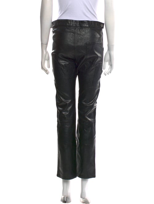 RtA Leather Straight Leg Pants