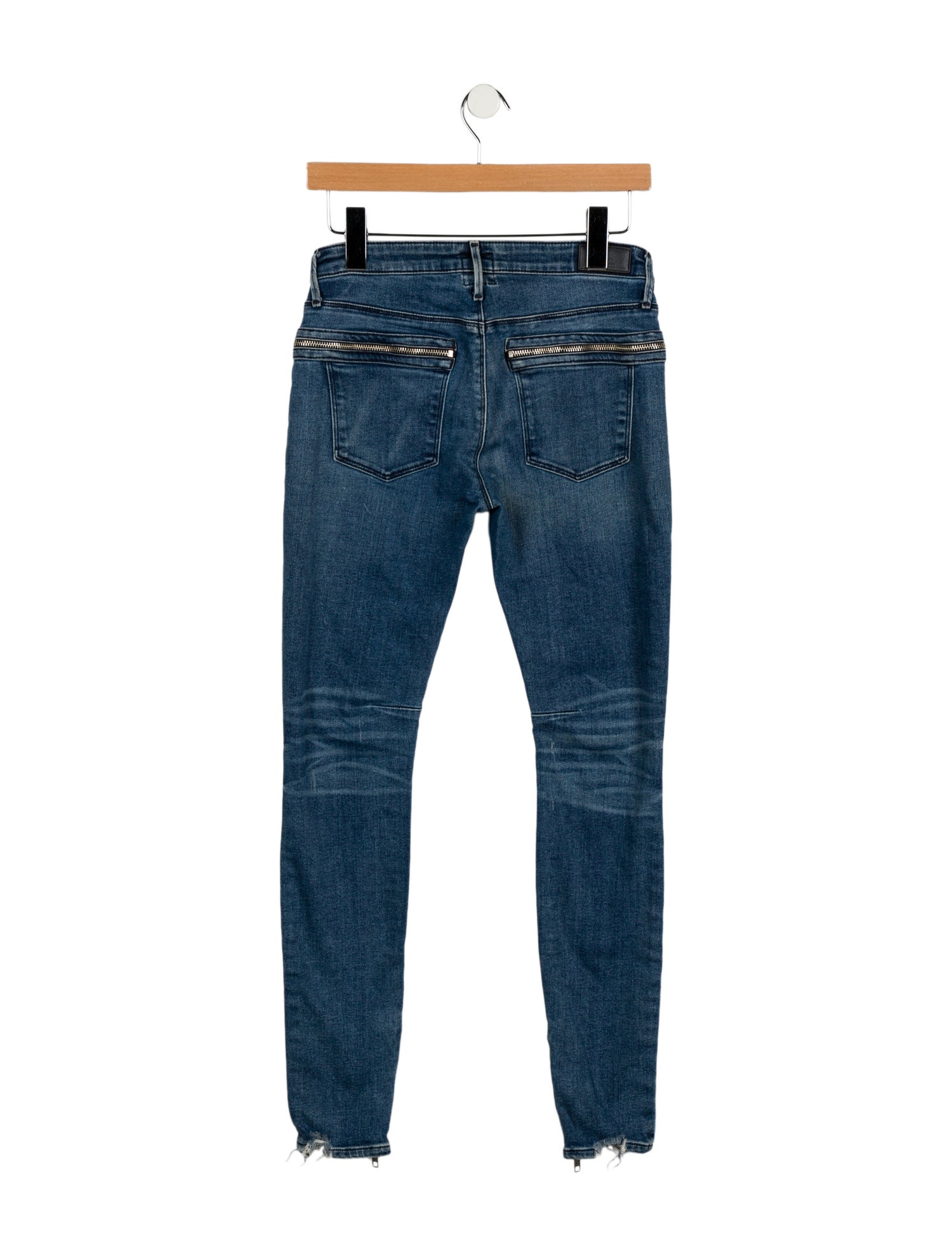 RtA Mid-Rise Skinny Leg Jeans