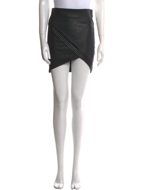 RtA Lambskin Mini Skirt