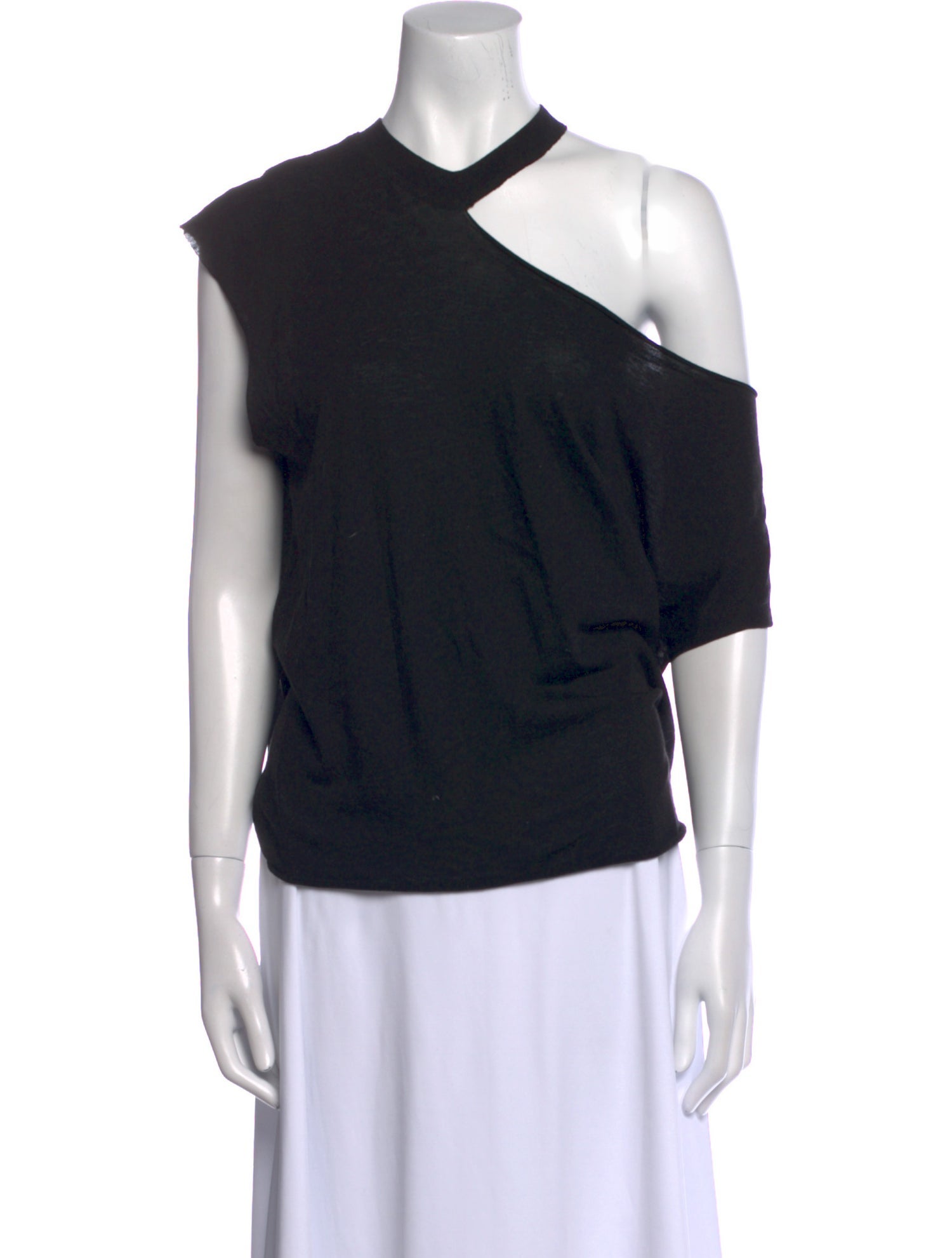 RtA Asymmetrical Short Sleeve Top