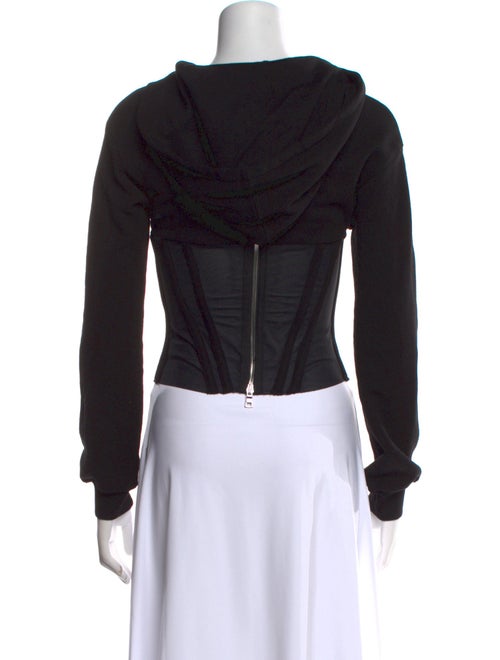 RtA Bateau Neckline Long Sleeve Sweatshirt