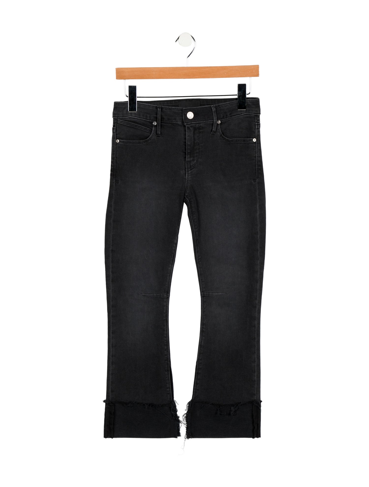 RtA Mid-Rise Straight Leg Jeans