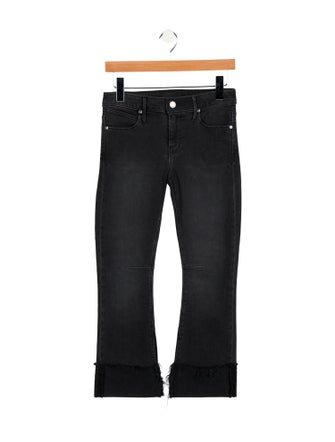 RtA Mid-Rise Straight Leg Jeans