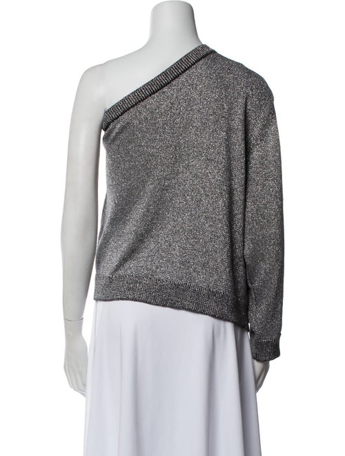 RtA One-Shoulder Long Sleeve Sweatshirt
