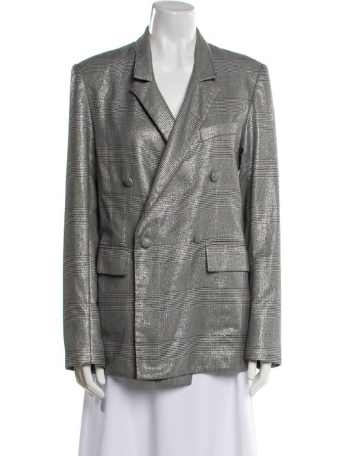 RtA Plaid Print Blazer