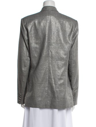 RtA Plaid Print Blazer