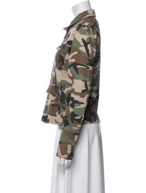 RtA Floral Print Utility Jacket