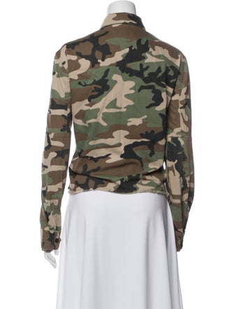 RtA Floral Print Utility Jacket