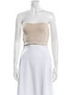 RtA Strapless Crop Top