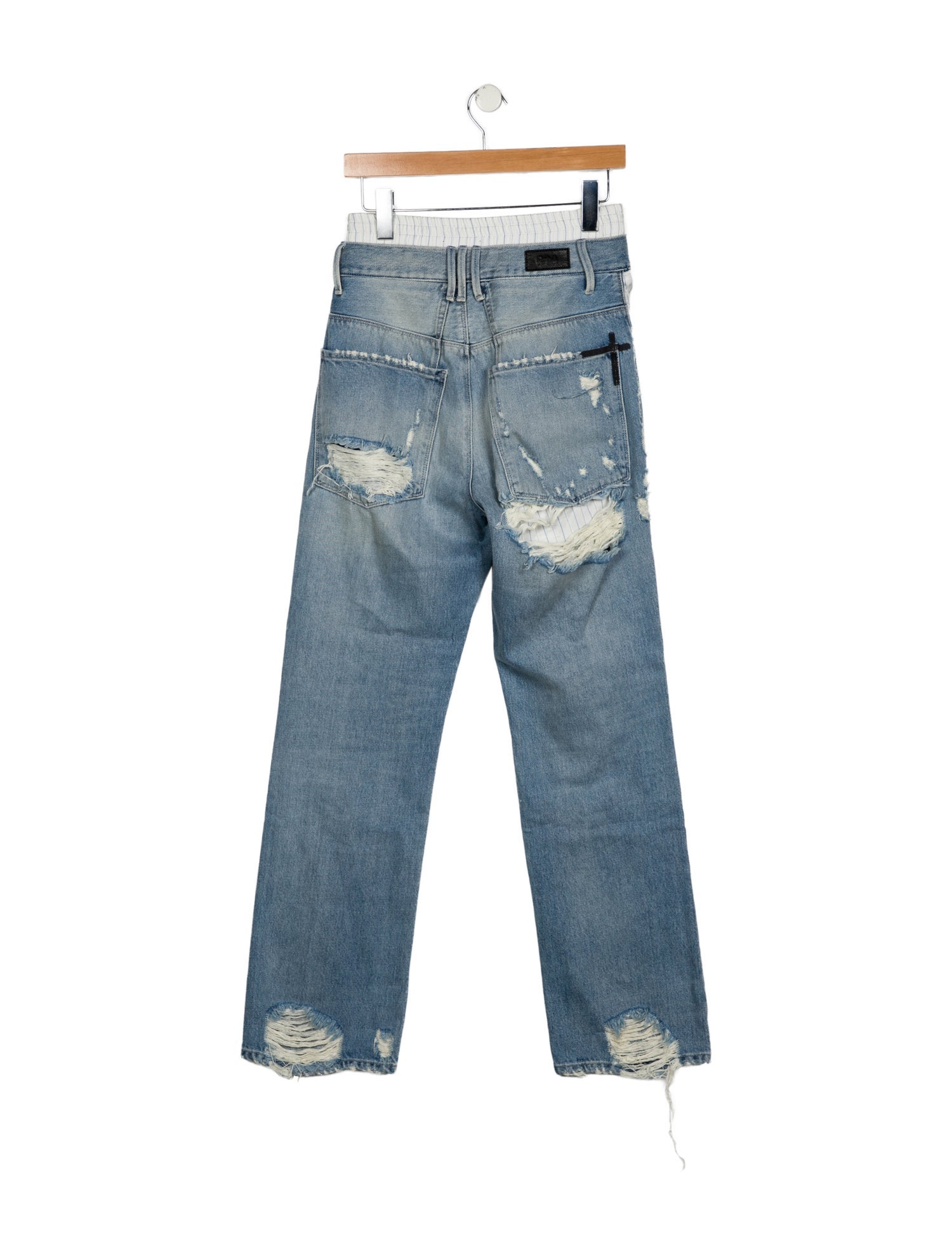 RtA Low-Rise Skinny Leg Jeans