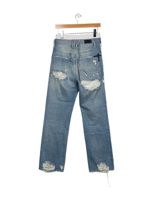 RtA Low-Rise Skinny Leg Jeans